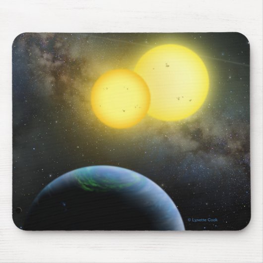 Kepler-35 Mousepad (Vorne)