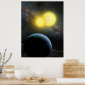 Kepler-35 Poster (Küche)