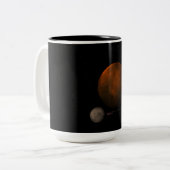 Kepler-62 E B & Kepler-62 E C cup Zweifarbige Tasse (Vorderseite Links)