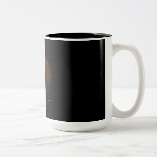 Kepler-62 E B & Kepler-62 E C cup Zweifarbige Tasse (Rechts)