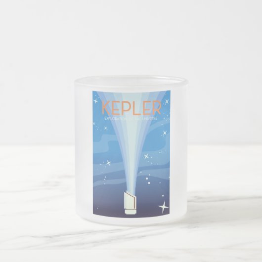 Kepler - Erforschung des Universums Mattglastasse (Mittel)