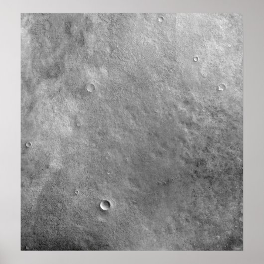 Kepler-Krater auf der Oberfläche von Mars Poster (Vorne)