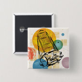 Kepler Space Telescope Poster. Button (Vorne & Hinten)