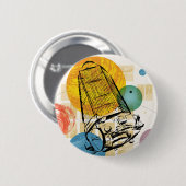 Kepler Space Telescope Poster. Button (Vorne & Hinten)