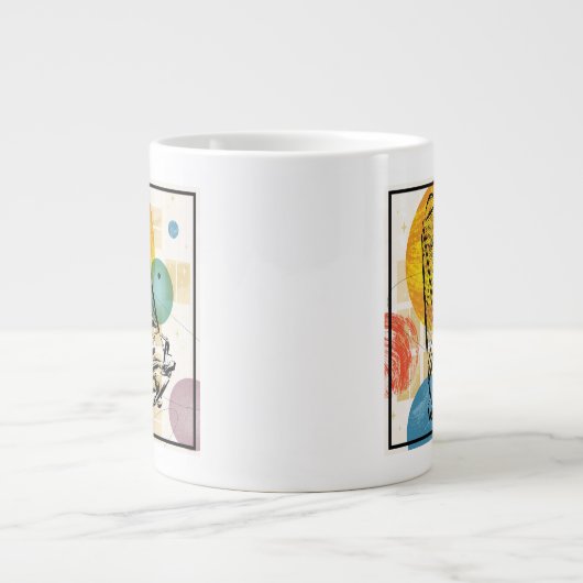 Kepler Space Telescope Poster. Jumbo-Tasse (Vorderseite)