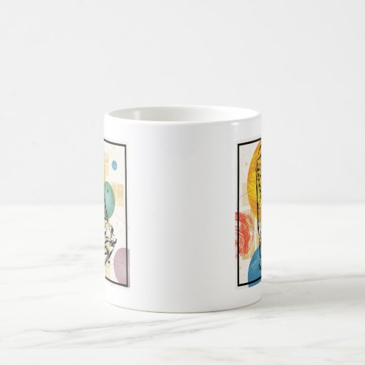 Kepler Space Telescope Poster. Kaffeetasse (Mittel)