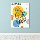 Kepler Space Telescope Poster. Leinwanddruck (Insitu (Holzboden))