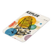 Kepler Space Telescope Poster. Magnet (Linke Seite)