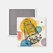 Kepler Space Telescope Poster. Magnet (Vorderseite/Rückseite)