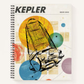 Kepler Space Telescope Poster. Notizblock (Vorderseite)