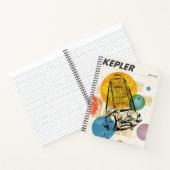 Kepler Space Telescope Poster. Notizblock (Innenseite)