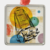 Kepler Space Telescope Poster. Ornament Aus Metall (Vorne)