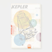 Kepler Space Telescope Poster. Post-it Klebezettel (Vorderseite)
