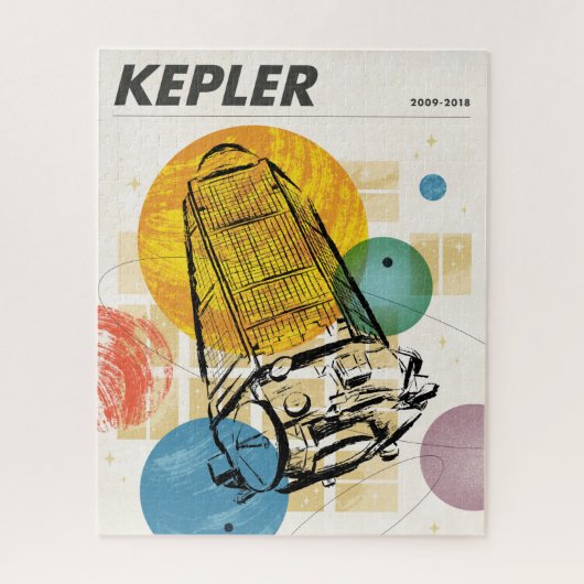Kepler Space Telescope Poster. Puzzle (Vertikal)
