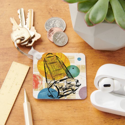 Kepler Space Telescope Poster. Schlüsselanhänger (Schreibtisch)