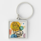 Kepler Space Telescope Poster. Schlüsselanhänger (Vorne)