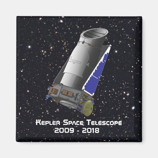 Kepler Space Teleskop Magnet (Vorne)