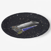 Kepler Space Teleskop Pappteller (Schrägansicht)