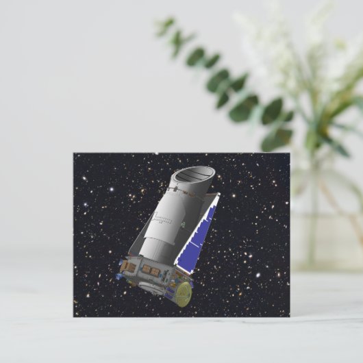 Kepler Space Teleskop Postkarte (Stehend Vorderseite)