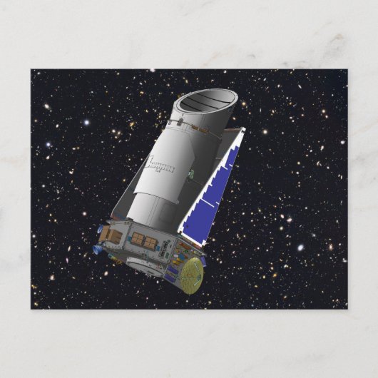 Kepler Space Teleskop Postkarte (Vorderseite)