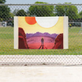 Kepler Space Travel Destination Planet Adventure Banner (Insitu)