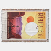 Kepler Space Travel Destination Planet Adventure Decke (Vorderseite)