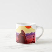 Kepler Space Travel Destination Planet Adventure Espressotasse (Rechts)