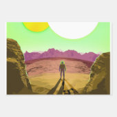 Kepler Space Travel Destination Planet Adventure Geschenkpapier Set (Vorderseite 3)