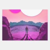 Kepler Space Travel Destination Planet Adventure Geschenkpapier Set (Vorderseite 2)