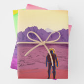 Kepler Space Travel Destination Planet Adventure Geschenkpapier Set (Beispiel)