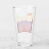 Kepler Space Travel Destination Planet Adventure Glas (Rückseite)