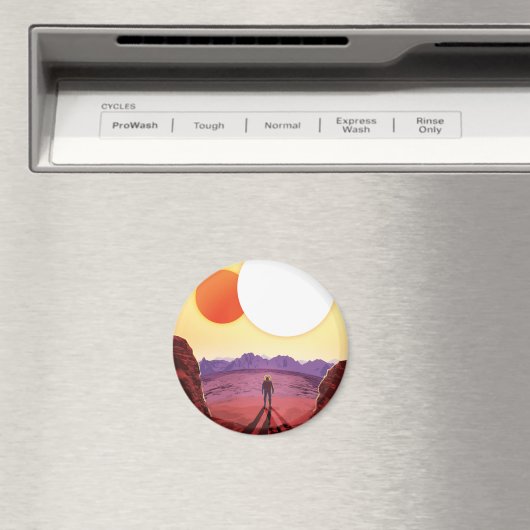 Kepler Space Travel Destination Planet Adventure Magnet (In Situ (Geschirrspüler))