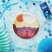 Kepler Space Travel Destination Planet Adventure Pappteller (Party)