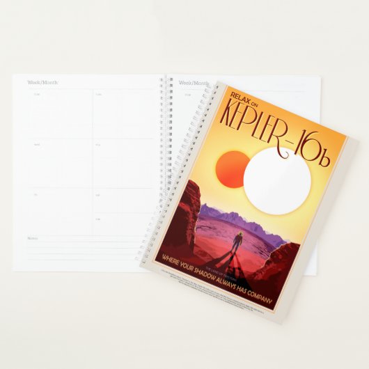 Kepler Space Travel Destination Planet Adventure Planer (Anzeige)