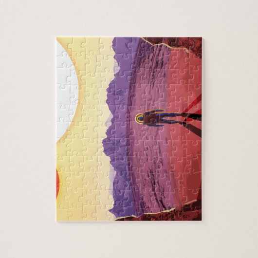 Kepler Space Travel Destination Planet Adventure Puzzle (Vertikal)