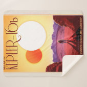 Kepler Space Travel Destination Planet Adventure Sherpadecke (Vorderseite (Horizontal))