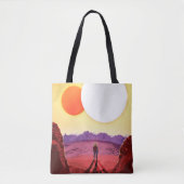 Kepler Space Travel Destination Planet Adventure Tasche (Vorderseite)