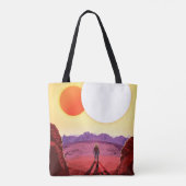 Kepler Space Travel Destination Planet Adventure Tasche (Rückseite)