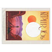 Kepler Space Travel Destination Planet Adventure Tischdecke (Vorderseite (Horizontal))