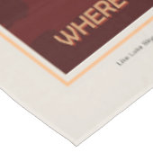 Kepler Space Travel Destination Planet Adventure Tischdecke (Schrägansicht)