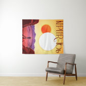 Kepler Space Travel Destination Planet Adventure Wandteppich (Beispiel (Horizontal))