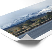 Kepler Track Mountain Range Poster (Ecke)