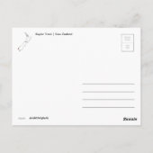 Kepler Track (Neuseeland) Postkarte (Rückseite)