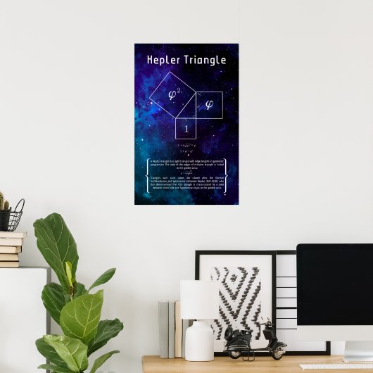 Kepler Triangle Poster (Heimbüro)