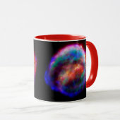 Kepler's Supernova Remnant NASA Hubble Space Foto Tasse (VorderseiteRechts)