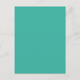 Keppel Solid Color Postkarte