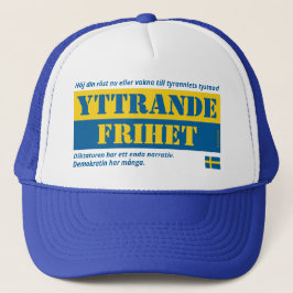 Keps — Yttrandefrihet Truckerkappe