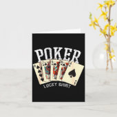 Ker Lucky Shirt Ker Player Gambling Funny Ker Karte (Gelbe Blume)