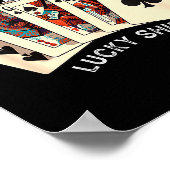 Ker Lucky Shirt Ker Player Gambling Funny Ker  Poster (Ecke)