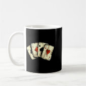 Ker Player Texas Holdem - Card Game Ker Kaffeetasse (Links)